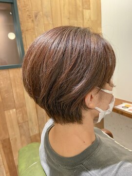 ムーン(moon) #ショコラアッシュ #ヘルシースタイル #ふんわりカール