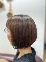 髪切処ICHI(カミキリドコロイチ)&nbsp;ソフトな質感レイヤー前下がりボブ