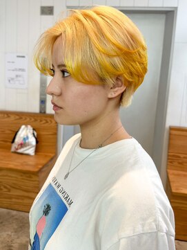 アルバム 銀座(ALBUM GINZA) エンドカラー_ピンクベージュインナーグレージュ_ba460422