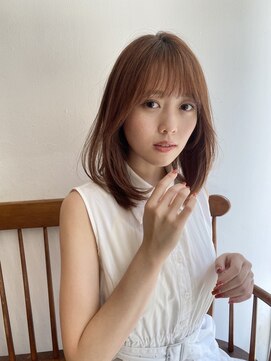 ガーランド (Garland) 大人かわいいまとまるレイヤーカット/小顔シースルー前髪