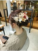 シンプルヘアセット