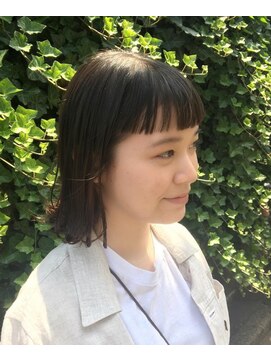 ナループロア ハチ(Nalu pu loa hachi) ボブパーマ/黒髪パーマ/切りっぱなしボブ/ショートボブ