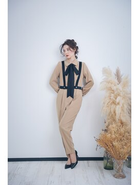 ヘアセット&メイク専門店 カスミ(Kasumi) D-119【レンタルドレス】ADELLY