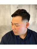 フェード　メンズショート　スパイラル　ツイスト