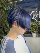 イエナ 渋谷(IENA)&nbsp;ブルーカラー　デザインカラー　ブリーチ