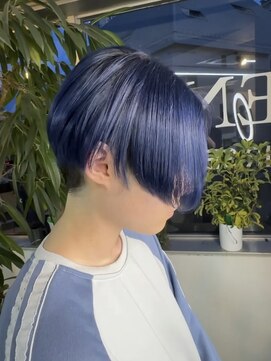 イエナ 渋谷(IENA) ブルーカラー　デザインカラー　ブリーチ