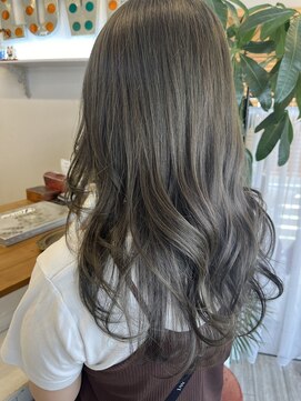 フラバー(flover) 【ブリーチなし濃いめオリーブ】kanna