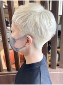 白髪ブリーチ！シルバーブロンド