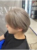 メンズホワイトミルクティー