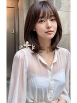 ラクヘアー 六本松店(rak hair) 大人ミディアム