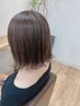 カット＋和漢オーガニックカラー＋デザインポイントカラー