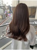 /美髪ロング×ピンクベージュ