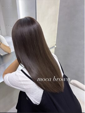 アヴァンス 西田辺(AVANCE.) モカブラウン/髪質改善/髪質改善トリートメント/髪質改善カラー