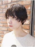 【macana指名】ショートパーマ　ニュアンスパーマ　ゆるめパーマ