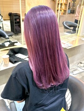 ロンド 表参道店(Lond) 【Lond表参道yui】色落ちまで綺麗なカシスラベンダー