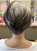 白髪向けカット