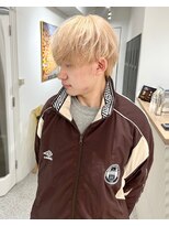 メンズペレ 渋谷(MEN'S PELE)&nbsp;ニュアンスパーマ/韓国マッシュ/スパイキーショート/渋谷