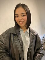 オルン(ORGN.)&nbsp;切りっぱなしヘイリーボブスタイル！