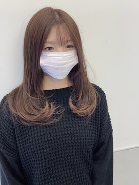 ゴウトゥデイシェアサロン 町田店(GO TODAY SHAiRE SALON) ローレイヤー×ラベージュ