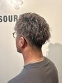 ソース 堺東(SOURCE) フェードカット/超特殊パーマ(極細ツイストスパイラル)