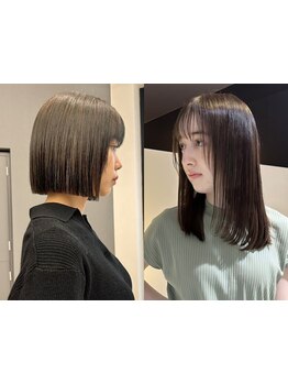 癖や広がりが気になる方は話題の酸性ストレートで理想スタイルに☆気になるポイントストレートもおすすめ◎