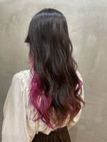 クロ(curro)&nbsp;インナーカラー【ピンクバイオレッド】