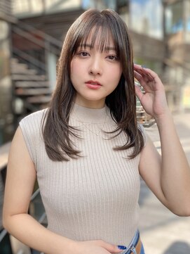 エトラ 渋谷店(etora) 小顔 美髪 レイヤーカット イメチェン ワイドバング"