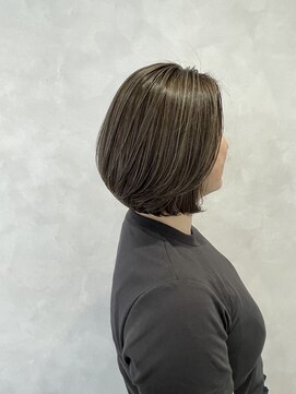 ソル(sol.) 白髪ぼかしハイライト