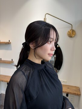 シア 新越谷店(SHEER) 結んでも可愛い顔周り