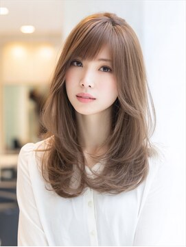 アルトリスト(Altruist Aging×HAIR&SPA) ★ダークアッシュ大人ガーリーボブ着物ミディアムレイヤーカット