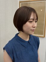 シベルバレー 横浜(sibell)&nbsp;ショートカット/くびれショート/耳かけ/ラベンダーベージュ