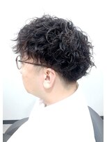 夜髪 膨らんでほしくない部分にはツイスパを