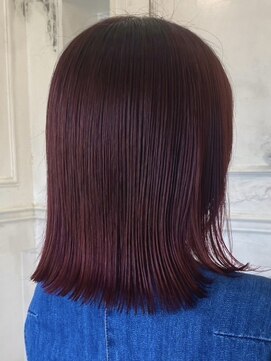 カムジーヘッドカミノウラ(COMEGHEAD KAMINOURA) 上乃裏ブリーチダブルカラーイルミナカラー顔周りレイヤー