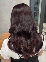 シャルムバイケンジ(Charm.by KENJE)&nbsp;赤髪/艶髪/髪質改善/レッドカラー/韓国レイヤー/オージュア