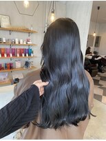 シェル 津山の手店(shel)&nbsp;韓国風ブルーブラックカラー