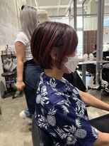 シールドヘアー 沖縄 新都心(C'LD Hair)&nbsp;那覇美容室/おもろまち美容室/ショートボブ/小顔ボブ/ミニボブ