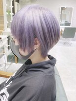 デイズ(days)&nbsp;小顔ひし形ショートボブ/丸みボブ/グレージュカラー