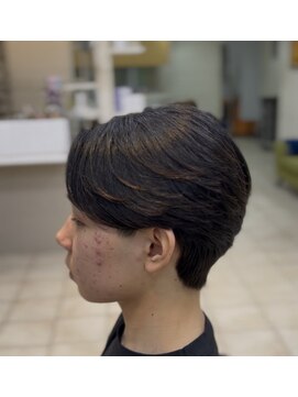 ディータ(Dita) 癖毛の人必見！曲がる縮毛矯正で作るニュアンスセンターパート