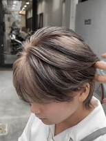アンダーバーホワイト 広島 並木店(_WHITE)&nbsp;メンズローライト/メンズハイトーン/グレージュ