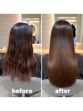 アース 渋谷店(HAIR&MAKE EARTH) 美髪ストレート