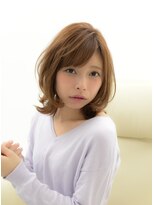 パティオンツー(PATIONN2)&nbsp;アッシュベージュ外ハネワンカールボブ