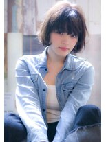 エース (ACE)&nbsp;ACE LA フリンジバング×シルキーアッシュ