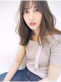 《シアベージュ》大人かわいい透明感たっぷりの愛されヘア