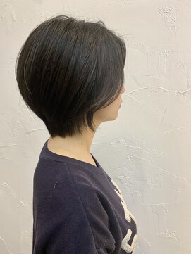 ヘア デザイン ハルプ(hair design HALB) シルクショートボブ