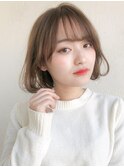 ラウンドバング×ボブ