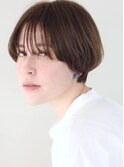大人可愛い 丸み マッシュショート 30代 40代