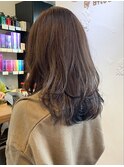 〇透明感たっぷり " ラベンダーグレージュ " ブリーチなし