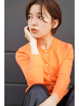 イリ(iri) 〈iri〉ショート/ブラウンカラー/ハンサムショート