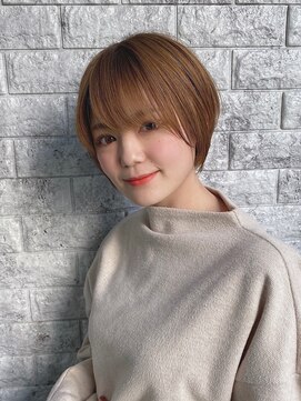 リアイス(Re:ICE) ミニウルフ/くすみブルー/流れるレイヤー/インナーハイライト