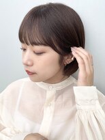 トリコ ショップアンドヘアサロン(tricot shop hair salon)&nbsp;大人可愛い20代30代40代小顔ボブ丸み前下がり